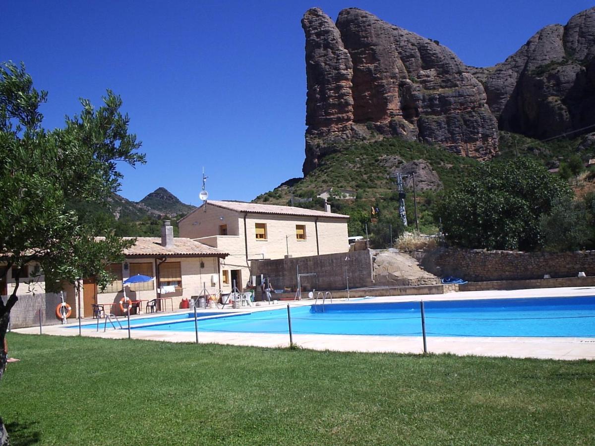 Casa Mallos De Agueero Bagian luar foto